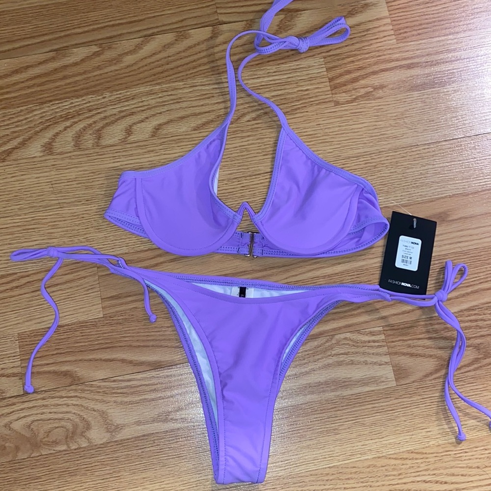 NWT Lavender Fashion Nova Bikini